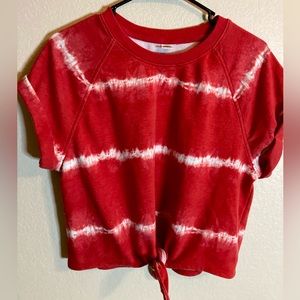 Crop tie top
